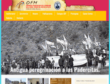 Tablet Screenshot of ofm.org.ar