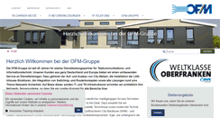 Desktop Screenshot of ofm.eu