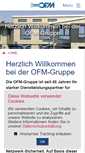 Mobile Screenshot of ofm.eu